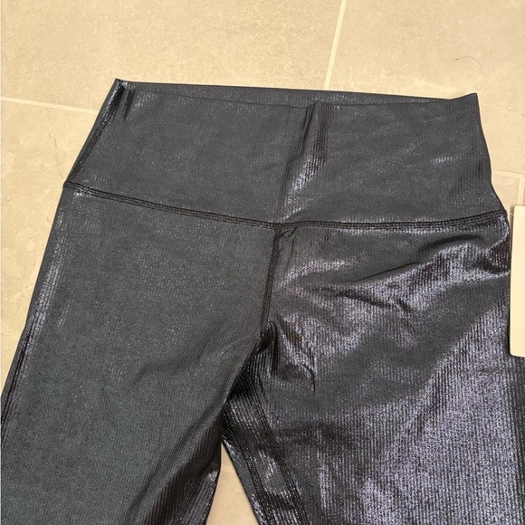 Lululemon Align Rib HR 25’’ Radiate Foil Print Black Night Size 12 - Picture 6 of 10